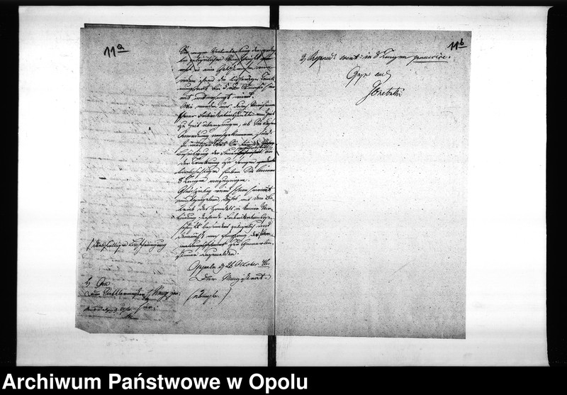Obraz 12 z jednostki "Acta des Magistrats zu Oppeln betreffend: die vom Kaufmann Isaak Münzer angelegte Cigarren-Fabrik de Anno 1846"