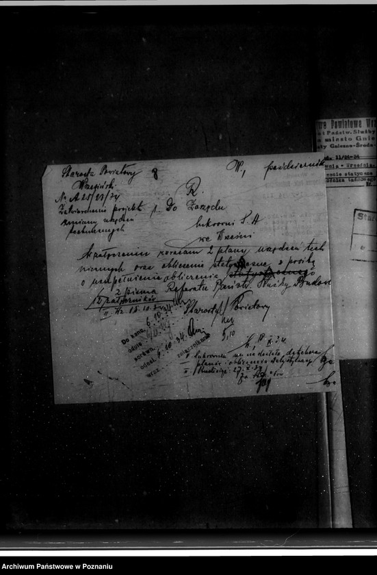 Obraz 13 z jednostki "Zatwierdzenie zakładu przemysłowego /przebudowy cukrowni we Wrześni/"