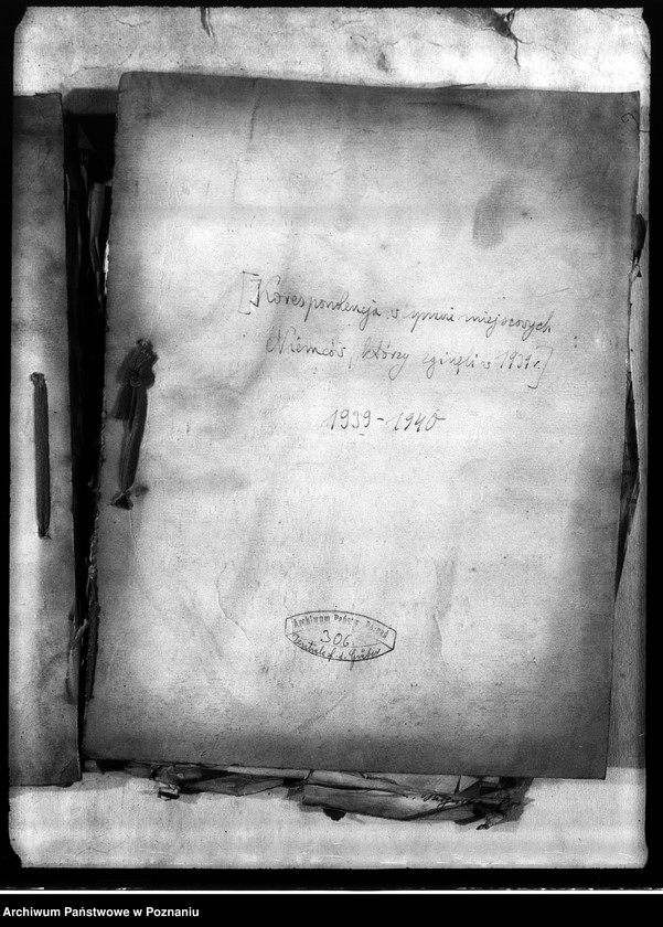 Obraz 4 z jednostki "Korespondencja w sprawie miejscowych Niemców, którzy zginęli w 1939 roku"