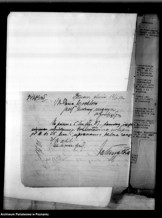 Obraz 20 z jednostki "Ogólne personalia Szkół zawodowych"