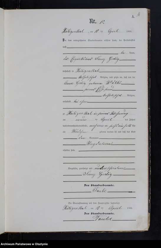 image.from.unit.number "Geburts-Neben-Register Nr 1 -45"