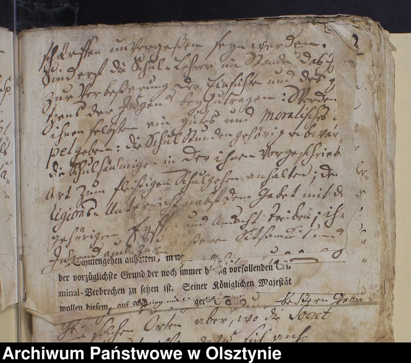 image.from.unit.number "Fernere Verordnungen, Cicularia und Correspondencen in der Schulsachen"