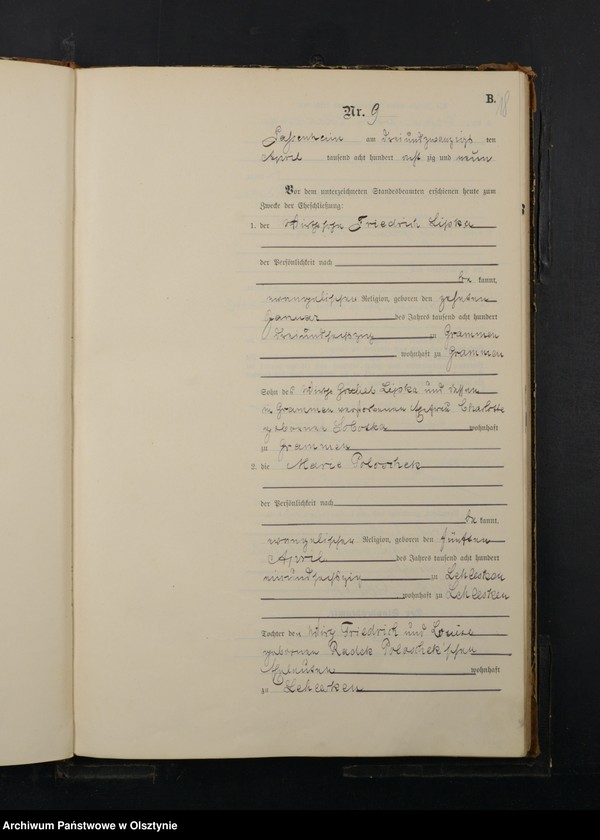 image.from.unit.number "Heiraths-Haupt-Register Nr 1 - 40"