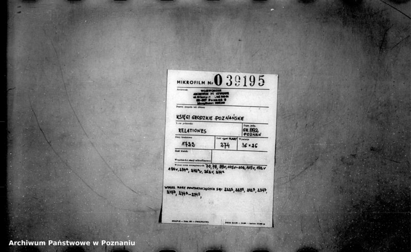 Obraz 2 z jednostki "Relationes [protocollon]"