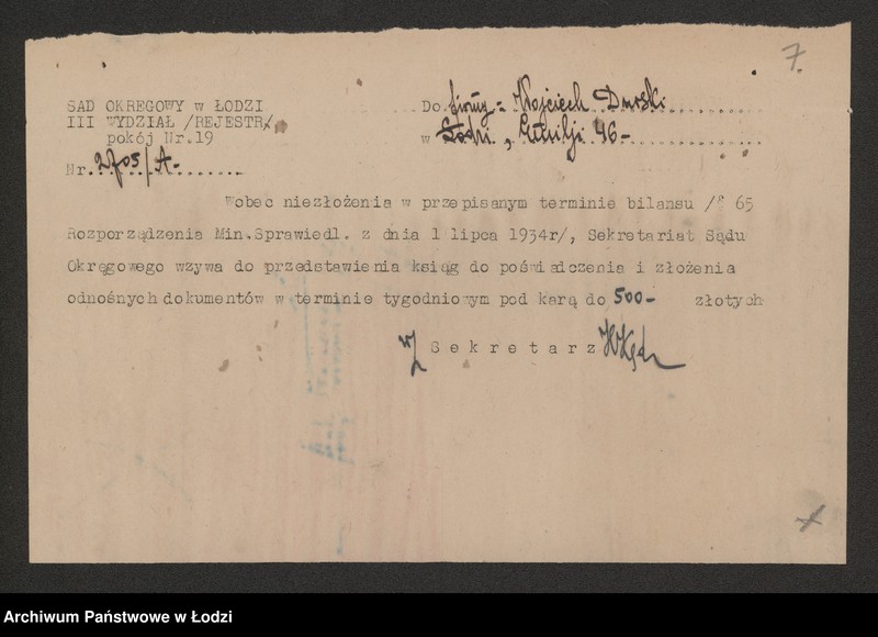 Obraz 9 z jednostki "Wojciech Durski – sprzedaż drzewa opałowego"