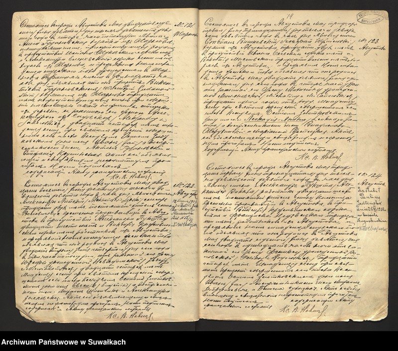 image.from.unit.number "[Księga akt urodzeń parafii rzymskokatolickiej w Augustowie z lat 1909-1913]"
