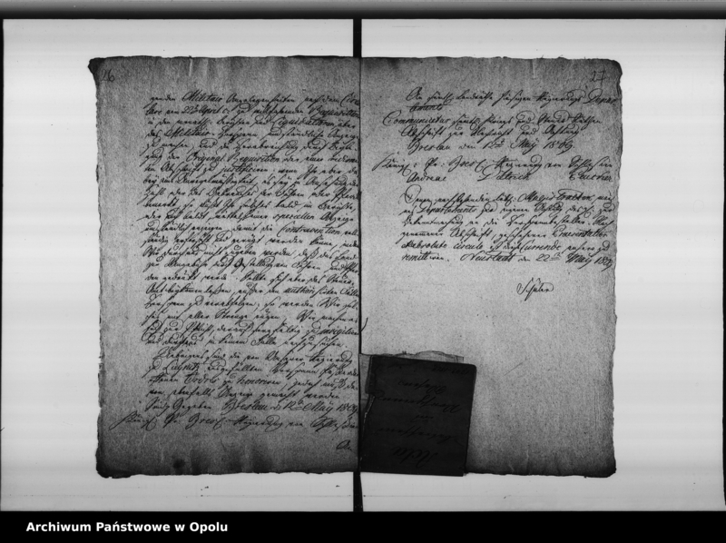 Obraz 20 z jednostki "Acta vom Vorspann - Wesen Vol. I 1742 bis 1812"