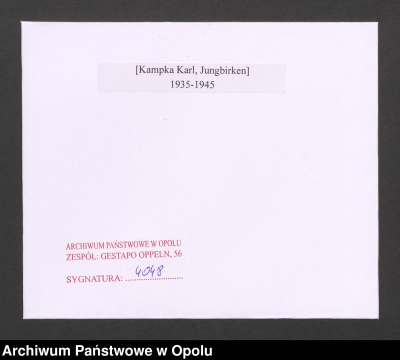 Obraz 2 z jednostki "[Kampka Karl, Jungbirken]"