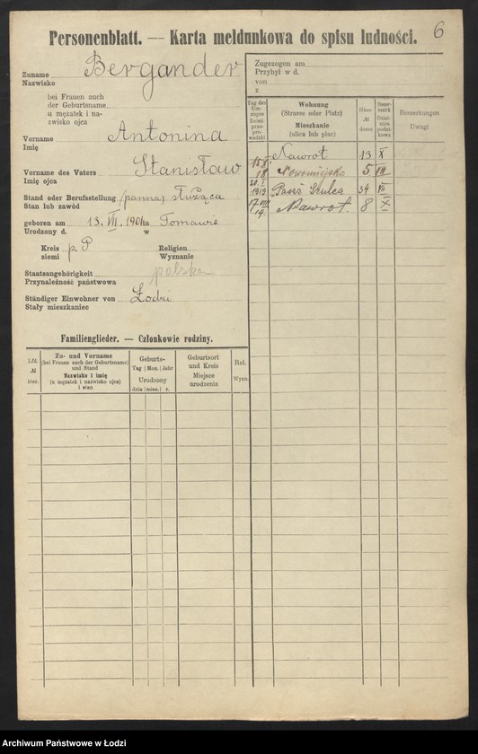 image.from.unit.number "[Spis ludności Łodzi] Berginda - Berkowicz"