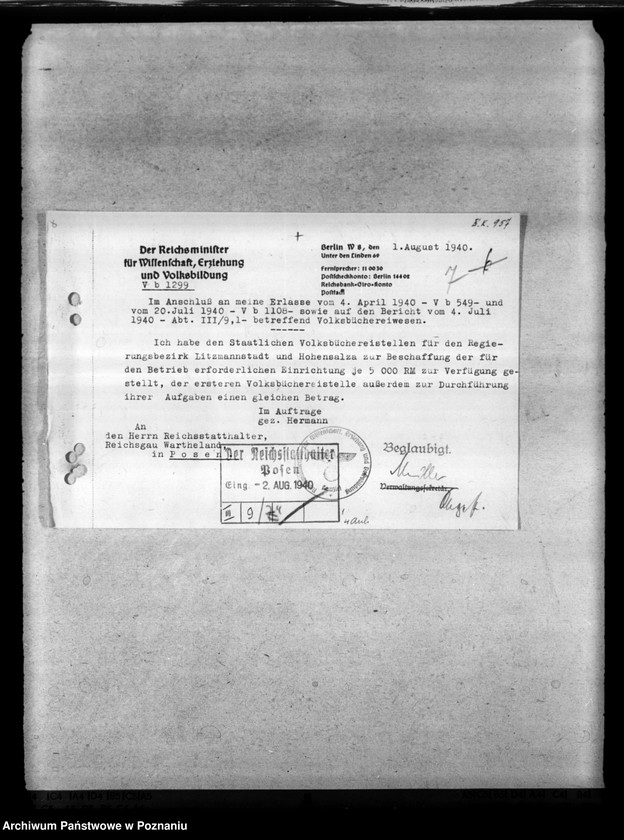 Obraz 11 z jednostki "Volksbüchereiwesen"