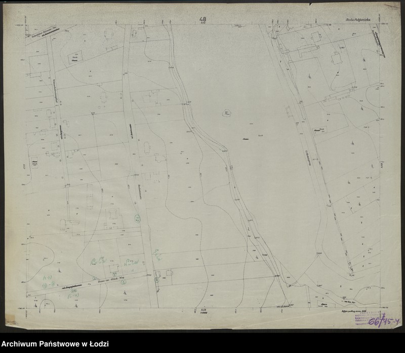 Obraz 4 z jednostki "Plan miasta Rudy Pabianickiej Sekcja 48"