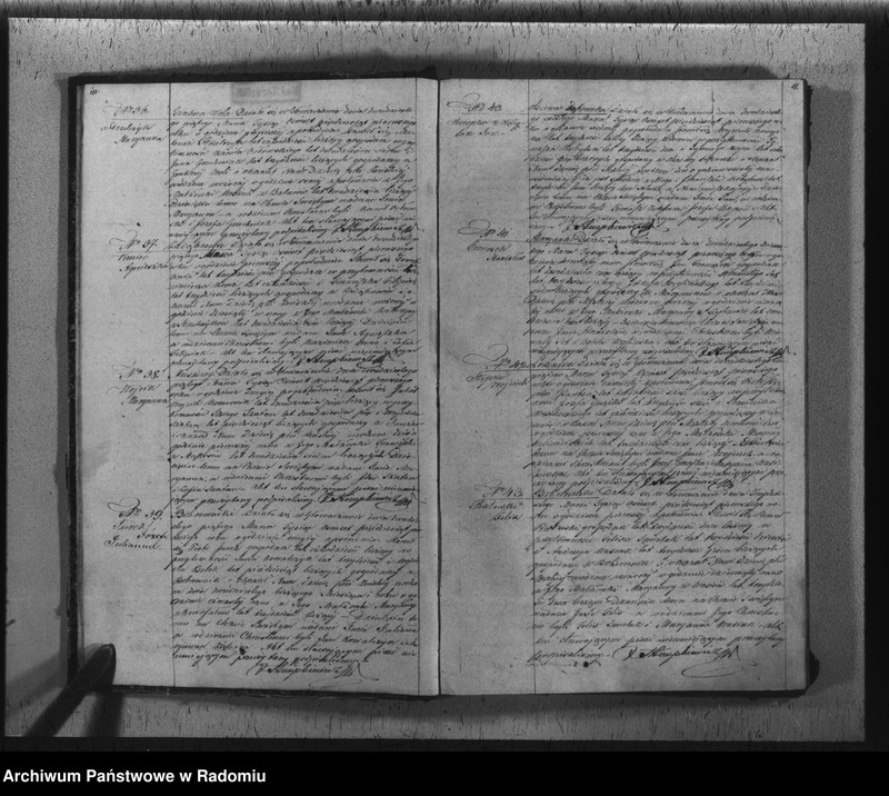 image.from.unit.number "Duplikat akt urodzonych, zaślubionych i zmarłych z parafii Głowaczów na rok 1851"