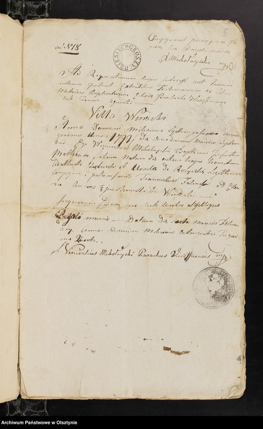 image.from.unit.number "Annexa z Parafii Janowieckiey z Roku 1834"