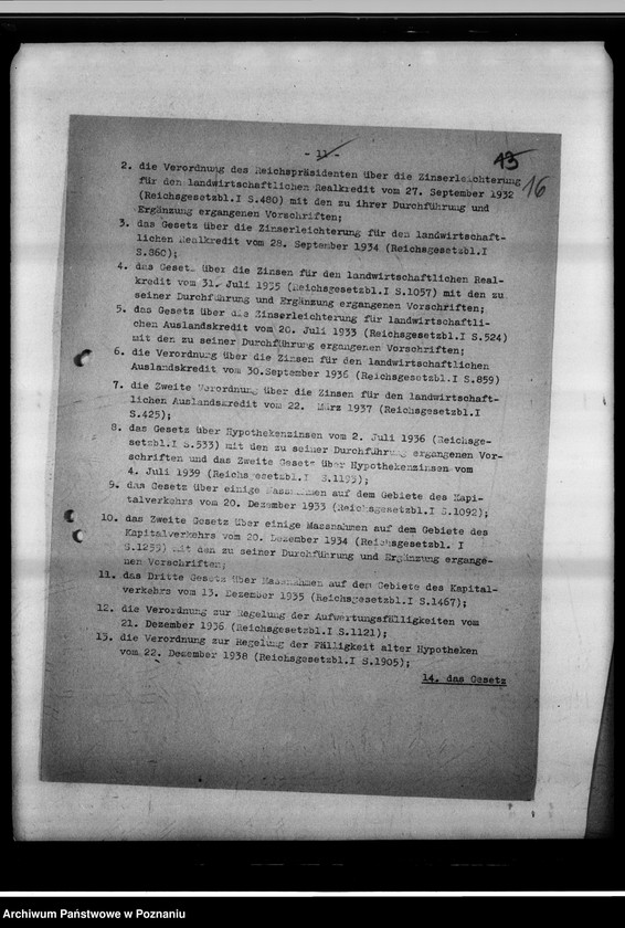 Obraz 20 z jednostki "Einführung des deutschen Rechts im Wartheland."