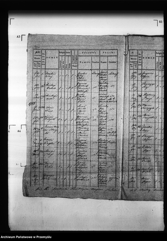 Obraz 7 z jednostki "[Kopie ksiąg metrykalnych parafii Magierów z filią Horodzów (dekanat Niemirów)]"