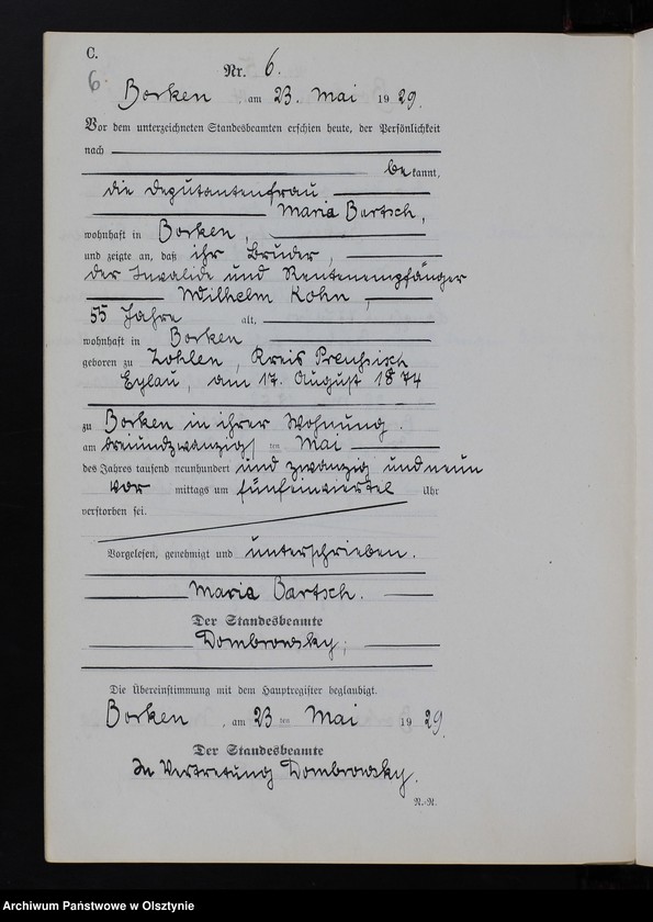 image.from.unit.number "Sterbe-Neben-Register Nr 1 - 13 [ Księga zgonów - wtóropis ]"