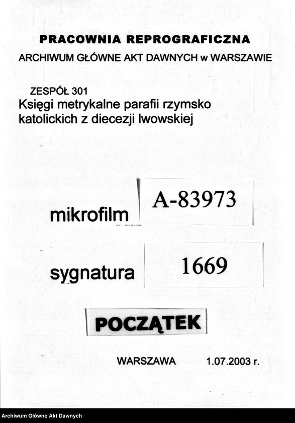 image.from.unit.number "Parafia: Kamionka Strumiłowa. Dekanat: Gliniany. Księga metrykalna urodzeń 1816-1861, ślubów 1818-1899 i zgonów 1816-1900 dla wsi Budki Nieznanowskie* i Majdan."