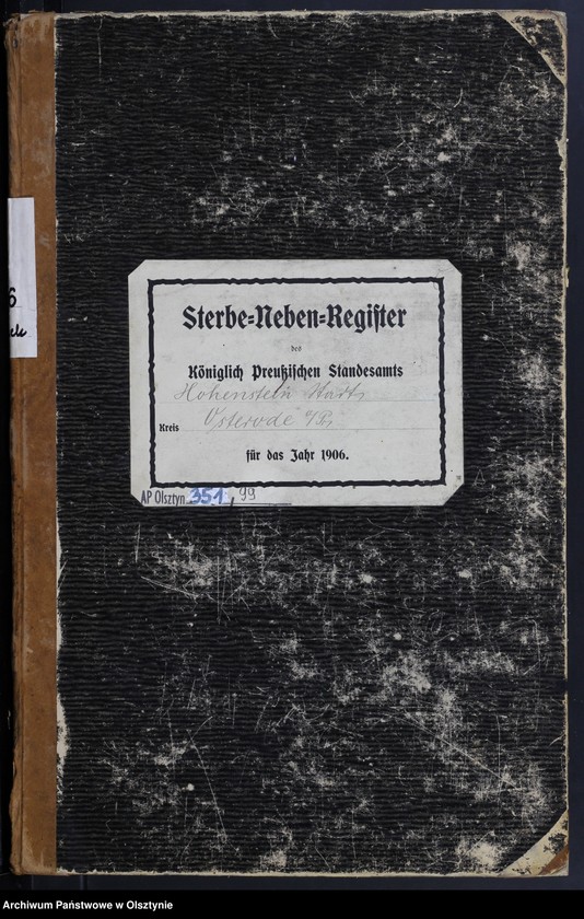 image.from.unit.number "Sterbe-Neben-Register Nr 1 - 38"