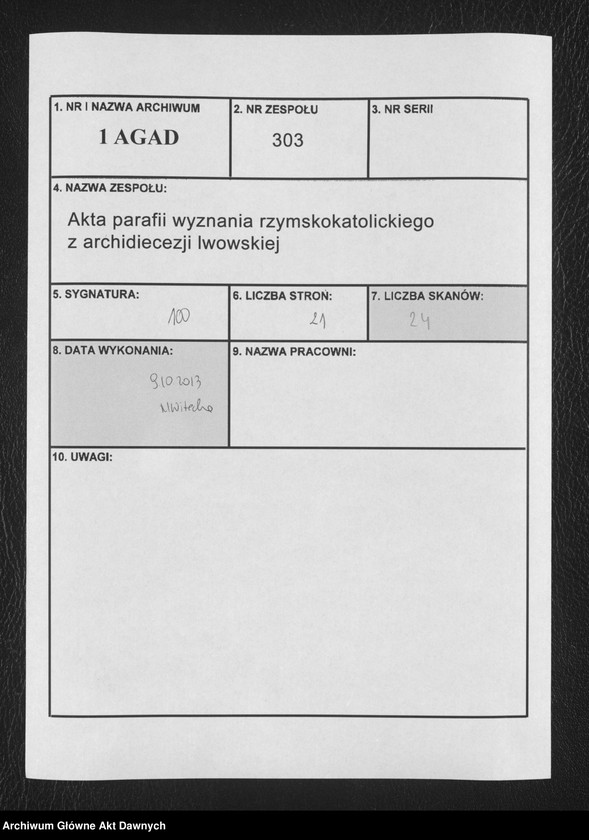 Obraz 1 z jednostki "Parafia: Kołomyja. Dekanat: Kołomyja. Spis imienny parafian pro pago Sopów. [Spis imienny parafian dla wsi Sopów]."