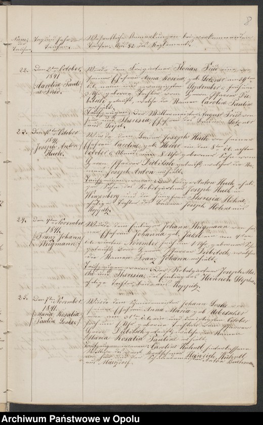 image.from.unit.number "Duplikate der Kirchen-Matrikel von Koppitz-Winzenberg 1841-1858 [wyznanie rzymskokatolickie]"