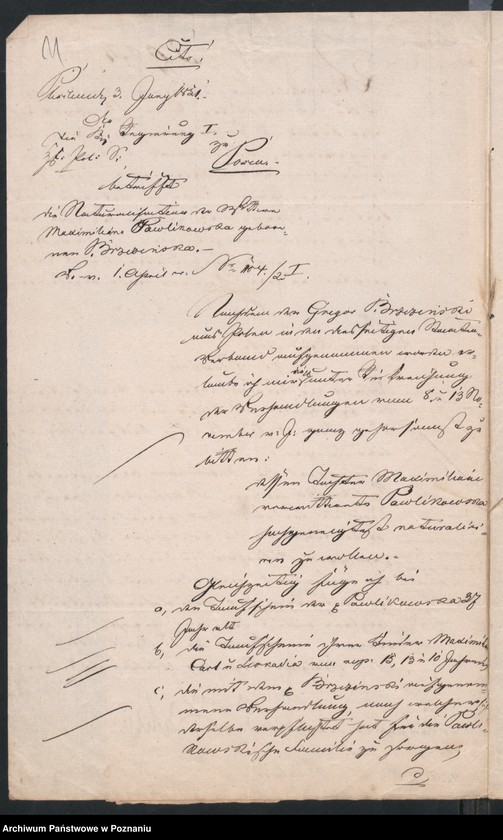 Obraz 14 z jednostki "A. betr. Gregor Brzezinski, Gutspächter Hippolyt von Brzeziński"