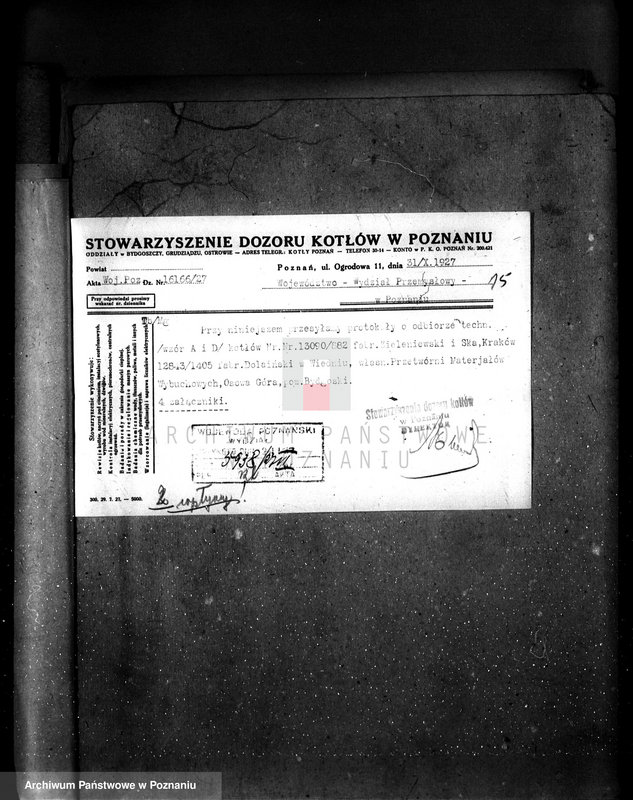 Obraz 20 z jednostki "Przetwórnia materiałów wybuchowych w Osowej Górze, pow. bydgoski nr woj. kotła 5961"