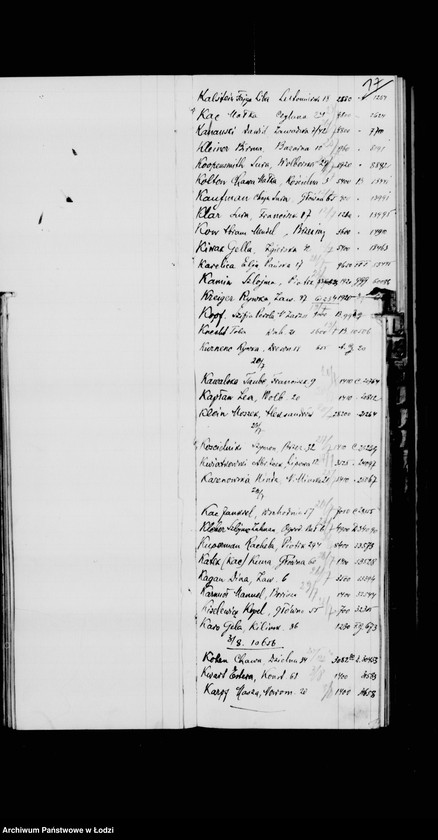 Obraz 18 z jednostki "Register do dziennika"