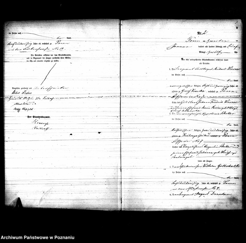 Obraz 3 z jednostki "Księga małżeństw"