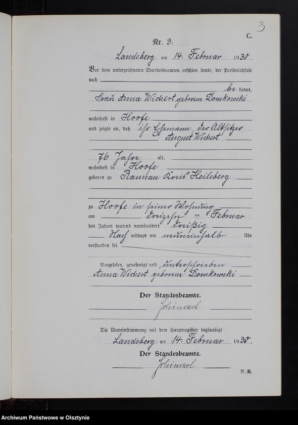 image.from.unit.number "Sterbe-Neben-Register Nr 1 - 18 [ Księga zgonów - wtóropis ]"