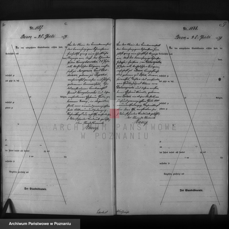 Obraz 10 z jednostki "Księga zgonów t. III"