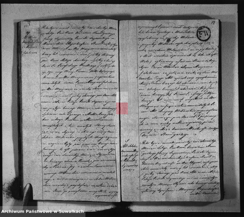 image.from.unit.number "Akta zaślubionych stanu cywilnego gminy seyneńskiey od 1-go stycznia 1820 roku."