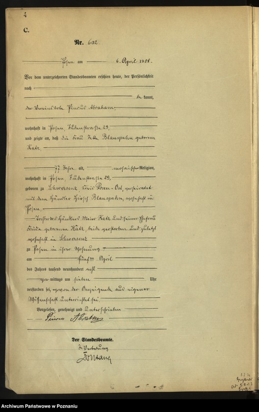 Obraz 6 z jednostki "Księga miejscowa zgonów tom II [Rejestr główny zgonów]"