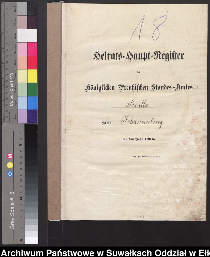 image.from.unit.number "Heirats-Haupt-Register des Königlichen Preussischen Standes-Amtes Bialla Kreis Johannisburg"