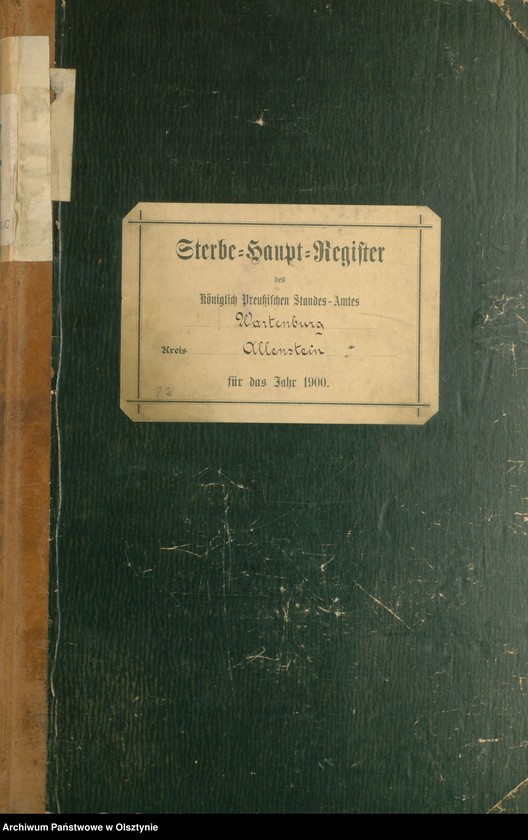 image.from.unit.number "Sterbe-Haupt-Register Nr 1 - 154"