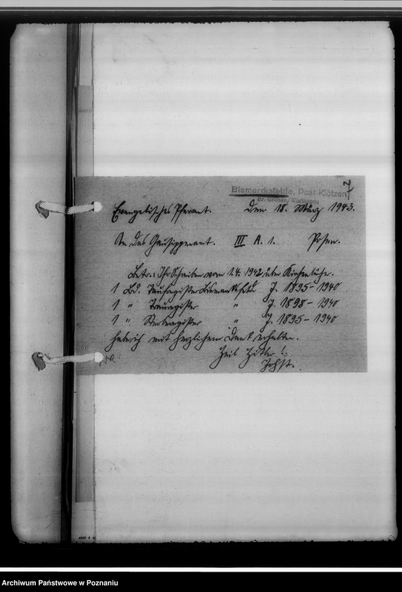 Obraz 11 z jednostki "Einziehungsprotokolle [ksiąg kościelnych] Gnesen-Stadt [miasto Gniezno]"