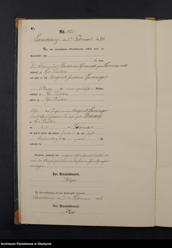 image.from.unit.number "Sterbe-Neben-Register Nr 1 - 64"