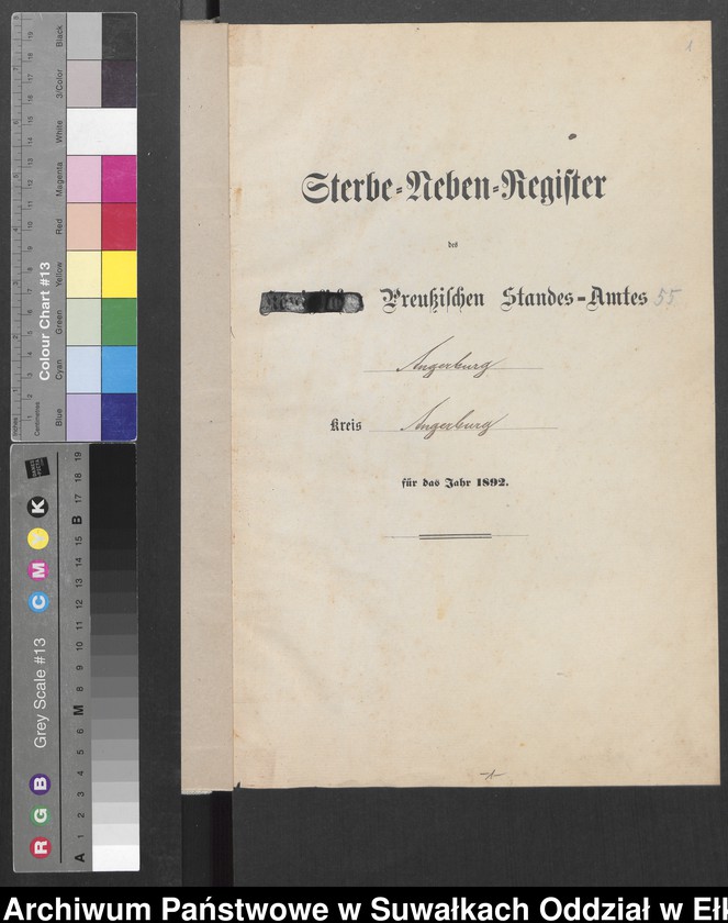 image.from.unit.number "Sterbe-Neben-Register des Preussischen Standes-Amtes Angerburg Kreis Angerburg"