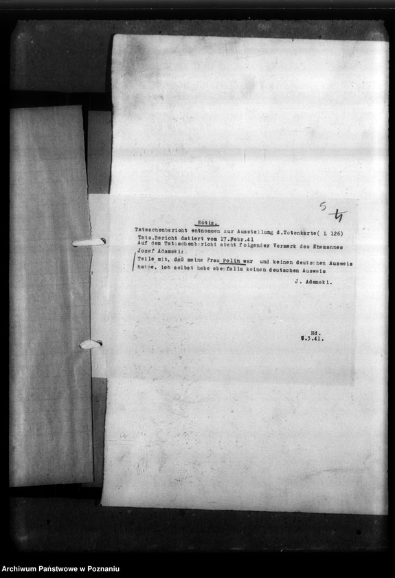 Obraz 9 z jednostki "Rozalie Adamski, geb. Syrocki, aus Bromberg (Bydgoszcz)"