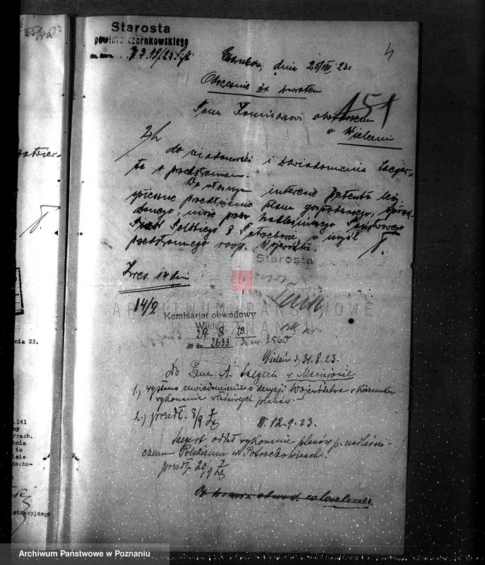 Obraz 8 z jednostki "/Nadzór nad lasami majętności Maciejewo w powiecie czarnkowskim/"