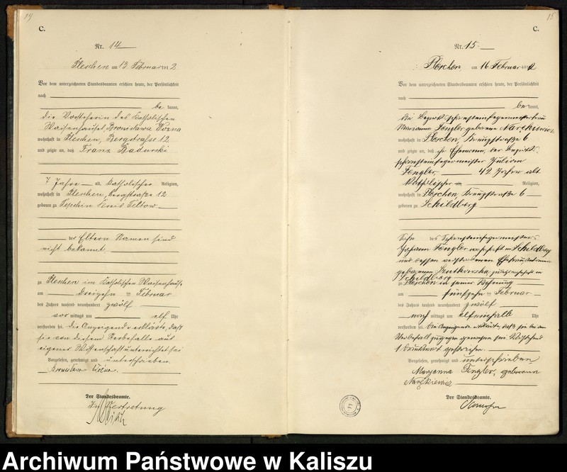 Obraz 11 z jednostki "[Księga zgonów]"