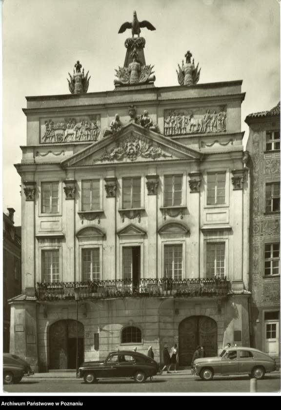 Obraz 1 z jednostki "Poznań - Stary Rynek, Pałac Działyńskich"