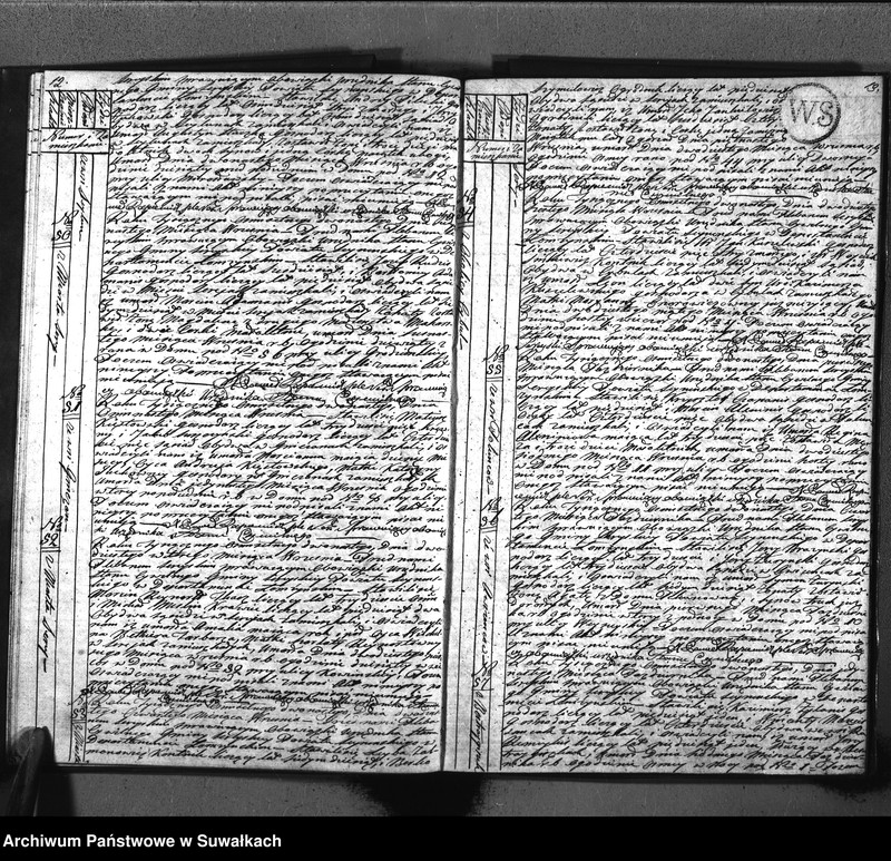 image.from.unit.number "Akta umarłych gminy sereyskiey od 1-go stycznia 1812 aż do ostatniego grudnia"