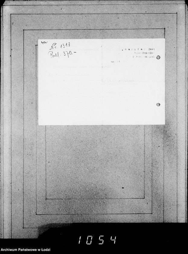 Obraz 13 z jednostki "Kasse u.Erledigte Anträge. Einnahmen von Pelzwaren"