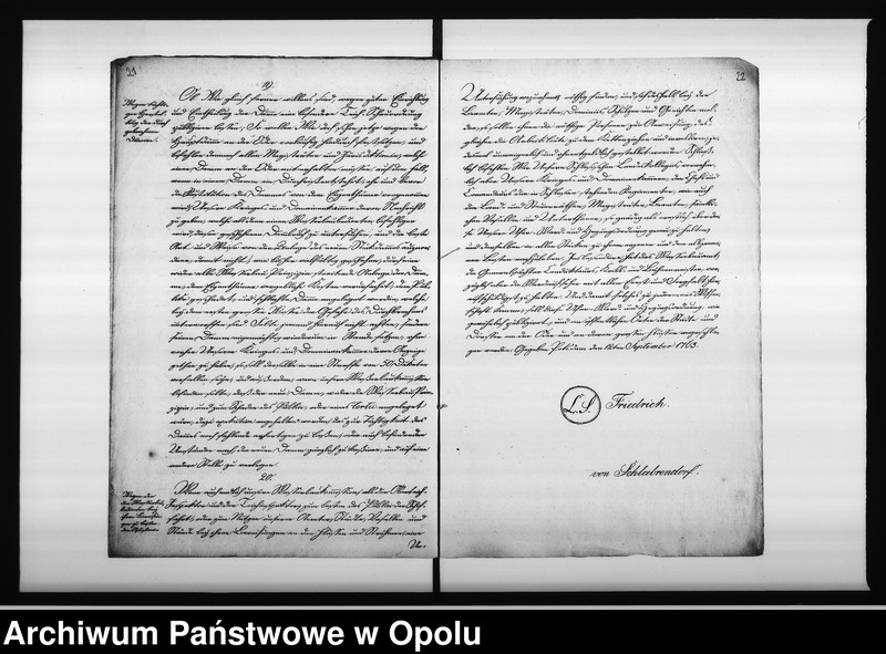 Obraz 16 z jednostki "Acta des Magistrats zu Oppeln betreffend Ufer-Ward und Hegungs-Ordnung"