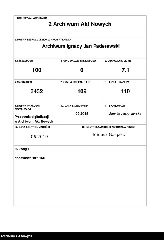 image.from.unit.number "Nieodczytane nazwiska, niekompletne. Rękopisy, maszynopisy, t.II"