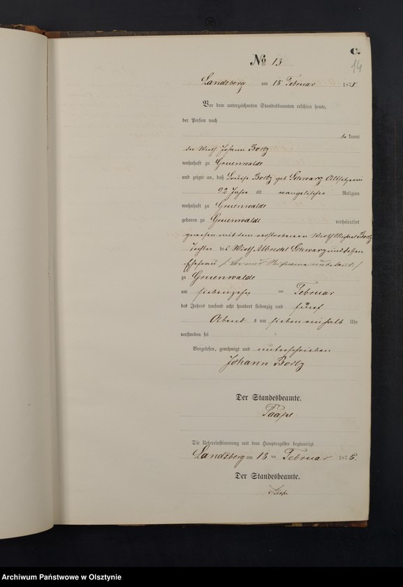 image.from.unit.number "Sterbe-Neben-Register Nr 1 - 64"