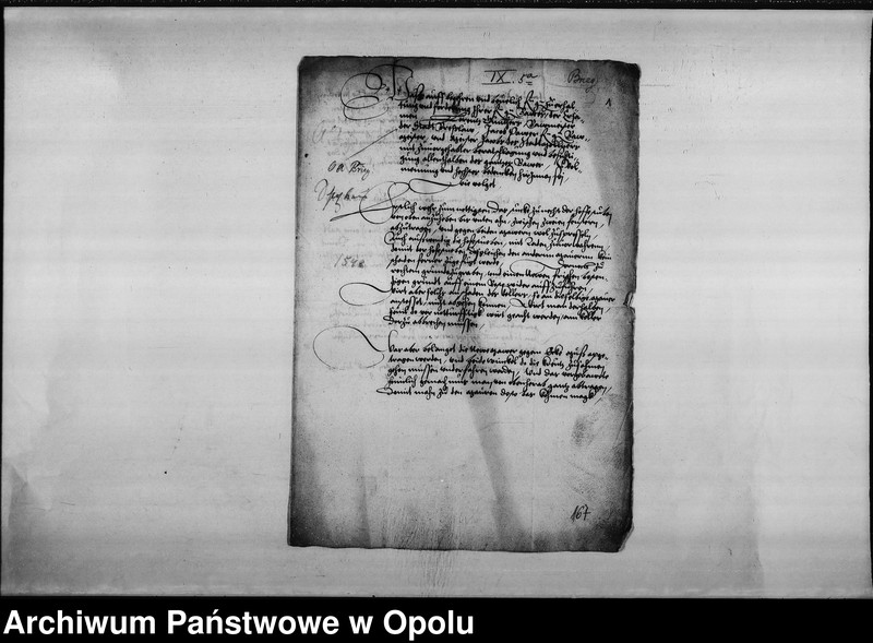 image.from.unit.number "Propozycje mistrzów murarskich (Lorenztz Gunther z Wrocławia, Jacob Pawer, książęcy mistrz murarski i Jacob mistrz miejski) dotyczące budowy zamku brzeskiego,"