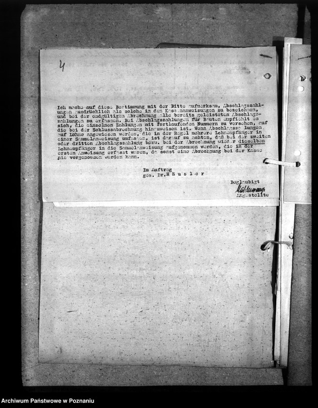 Obraz 8 z jednostki "Rozliczenia budowlane - korespondencja"