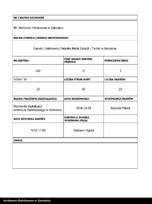 Obraz 1 z jednostki "Świadectwa ochronne (patenty)"