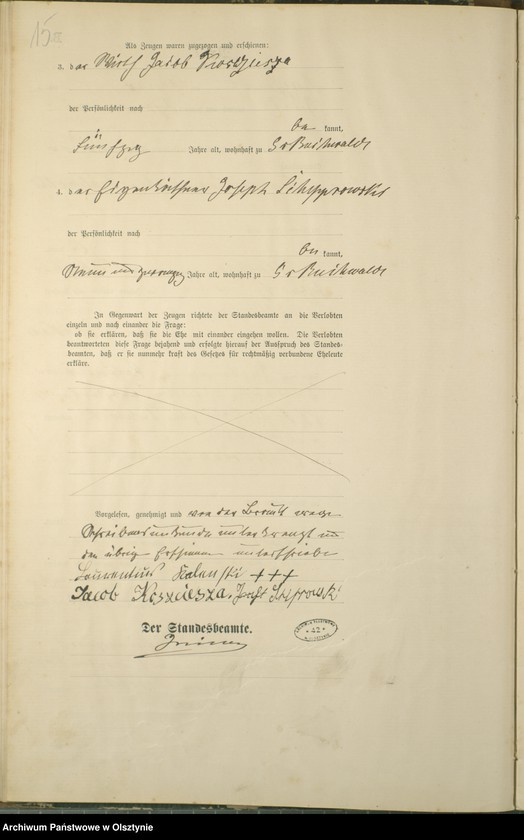 image.from.unit.number "Heiraths-Haupt-Register Nr 1 - 21"